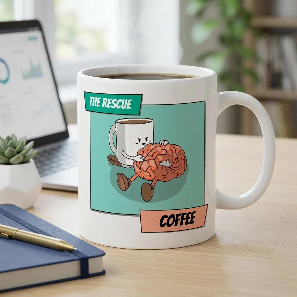 Ceramic Coffee Rescue Printed Mug – The Rescue